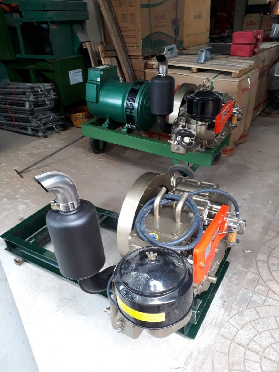 Máy nổ được sử dụng phổ biến hiện nay