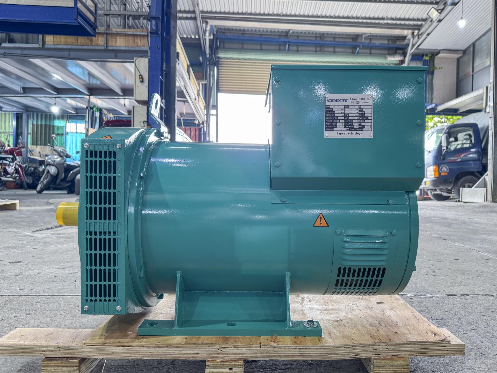 Đầu phát điện 200kVA - 3 pha 2 bạc đạn