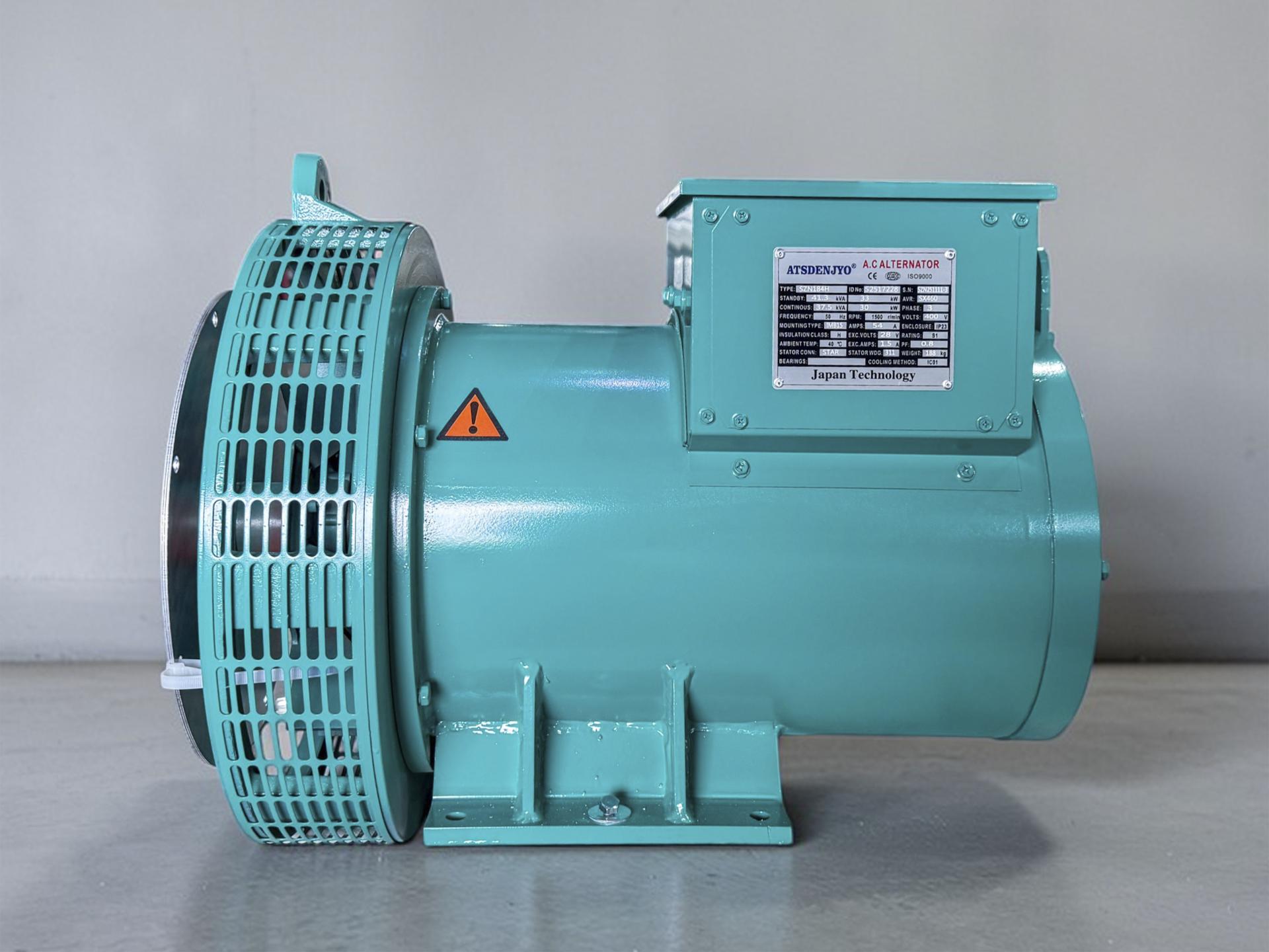 Đầu phát điện 37.5kVA - 3 pha 1 bạc đạn