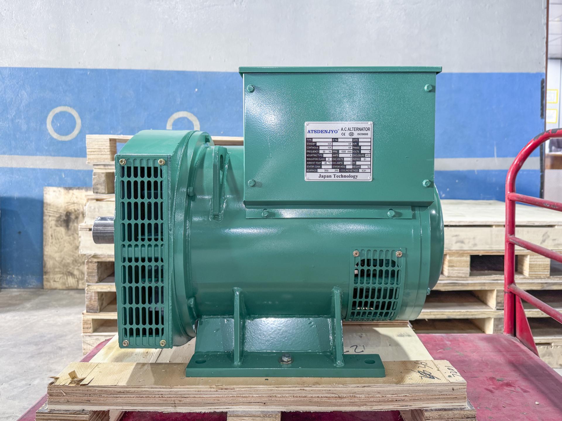 Đầu phát điện 45kVA - 3 pha 2 bạc đạn