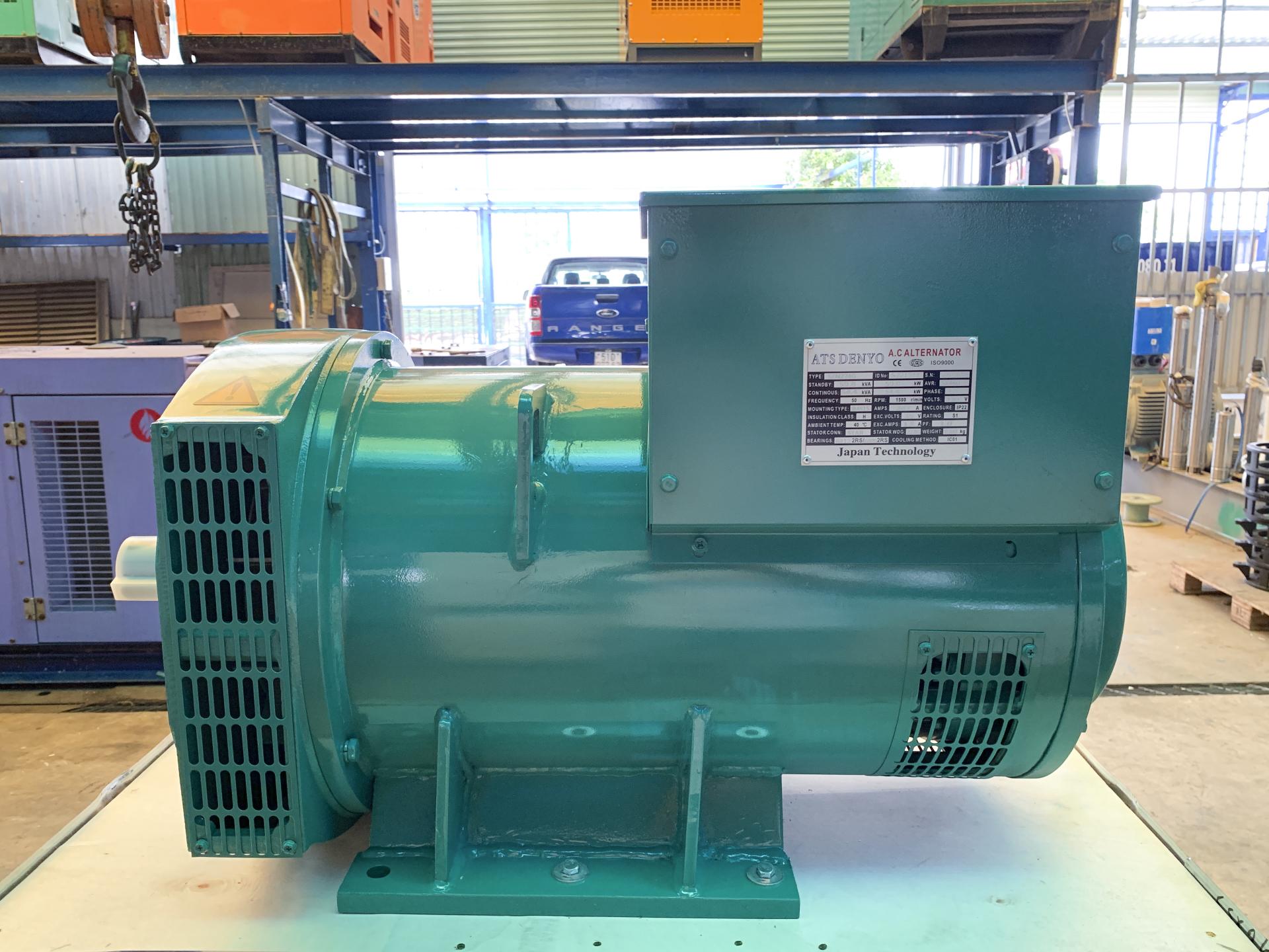 Đầu phát điện 54.4kVA - 1 pha 2 bạc đạn