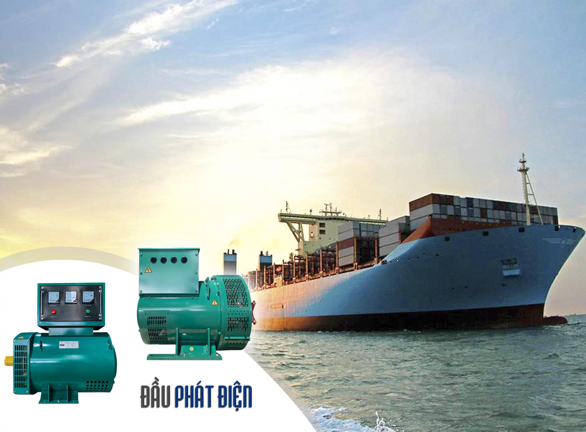 Đầu phát điện chuyên lắp tàu biển