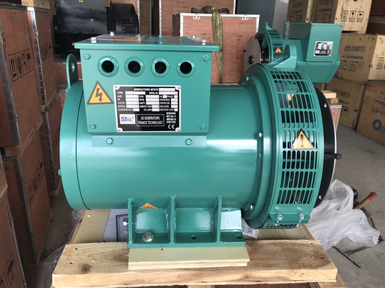 Đầu phát điện Dinamo 22kW 