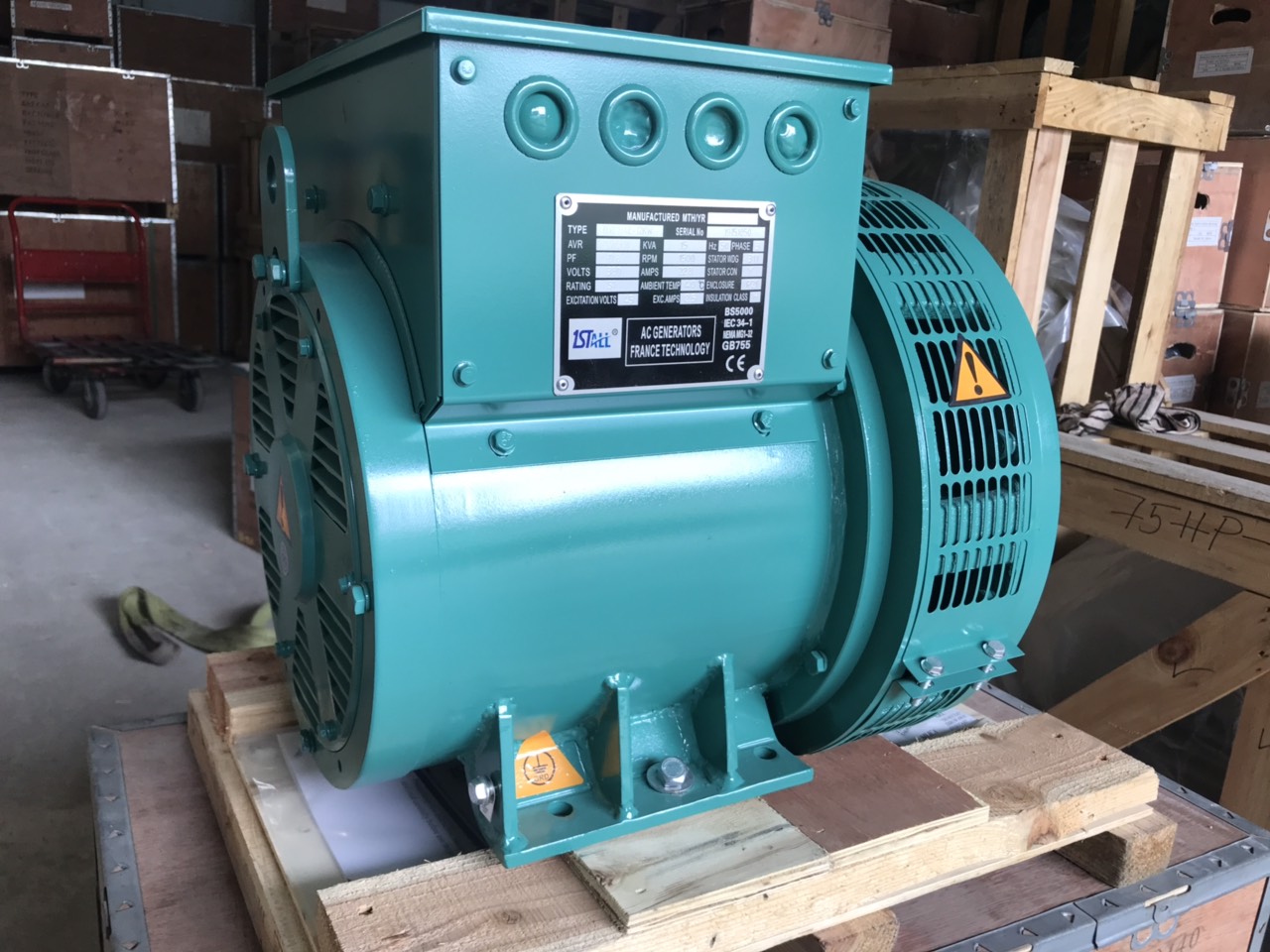 Đầu phát điện không chổi than 15KVA - Hàng nhập khẩu chính hãng