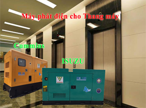 Máy phát điện cho thang máy