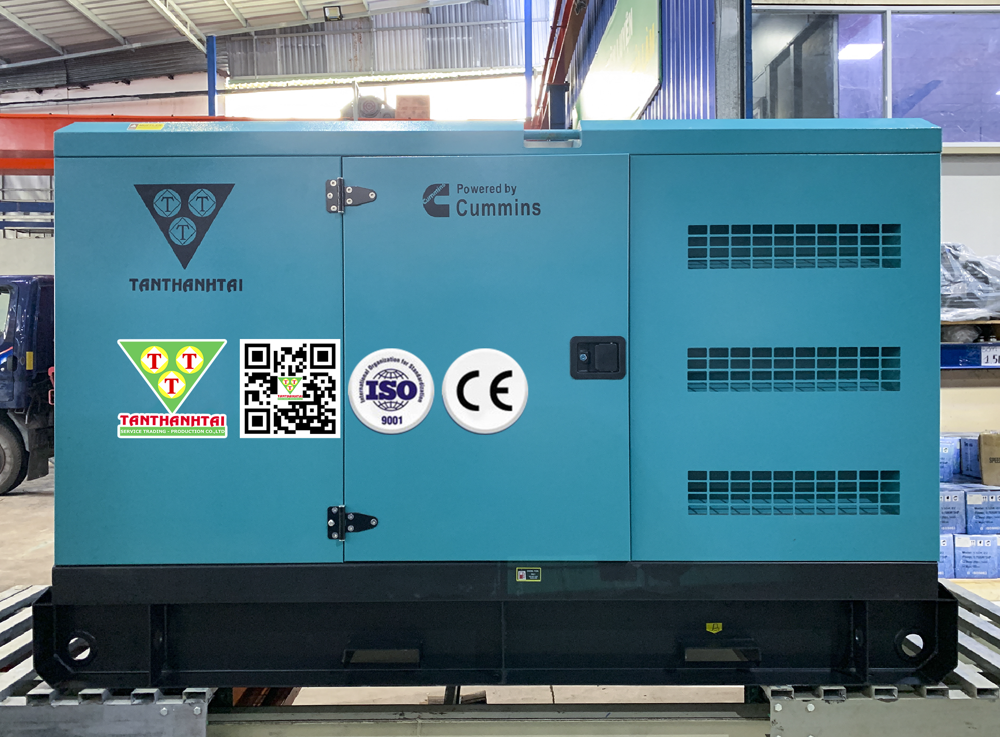 Máy phát điện sử dụng động cơ CUMMINS