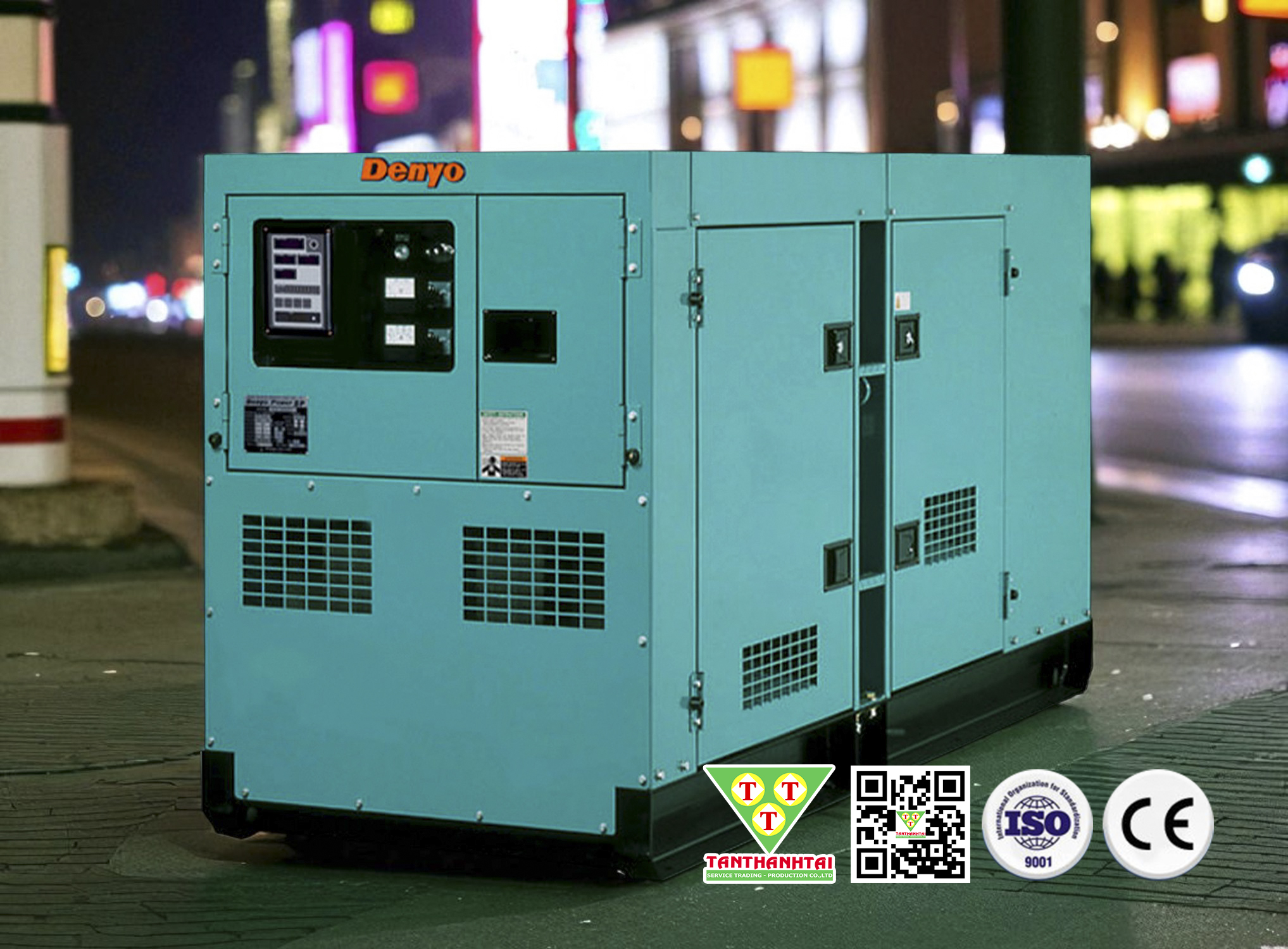 Máy phát điện DENYO 100kVA - Nhập khẩu mới 100%
