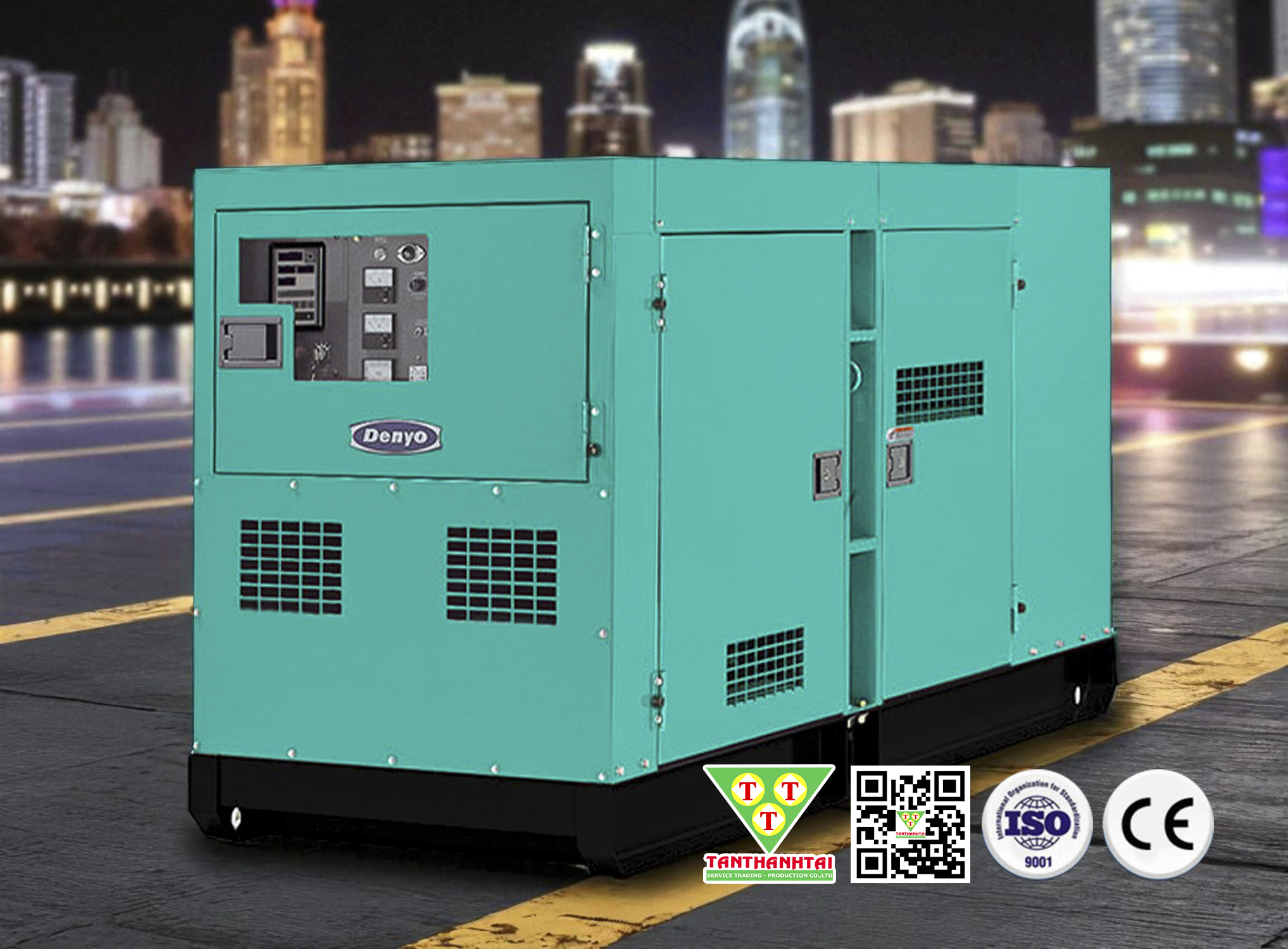 Máy phát điện DENYO 150kVA - Nhập khẩu mới 100%