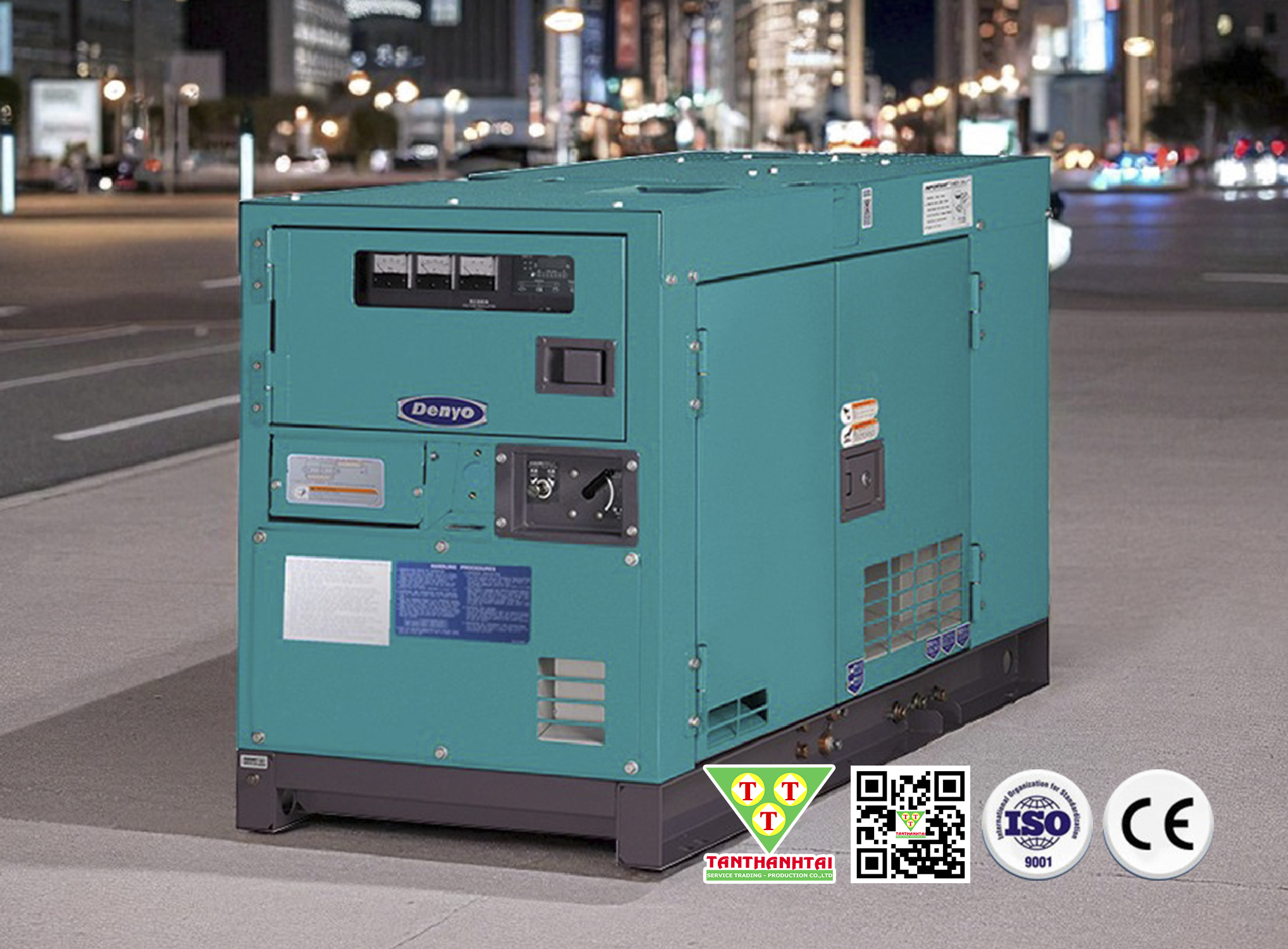 Máy phát điện DENYO 25kVA - Nhập khẩu mới 100%