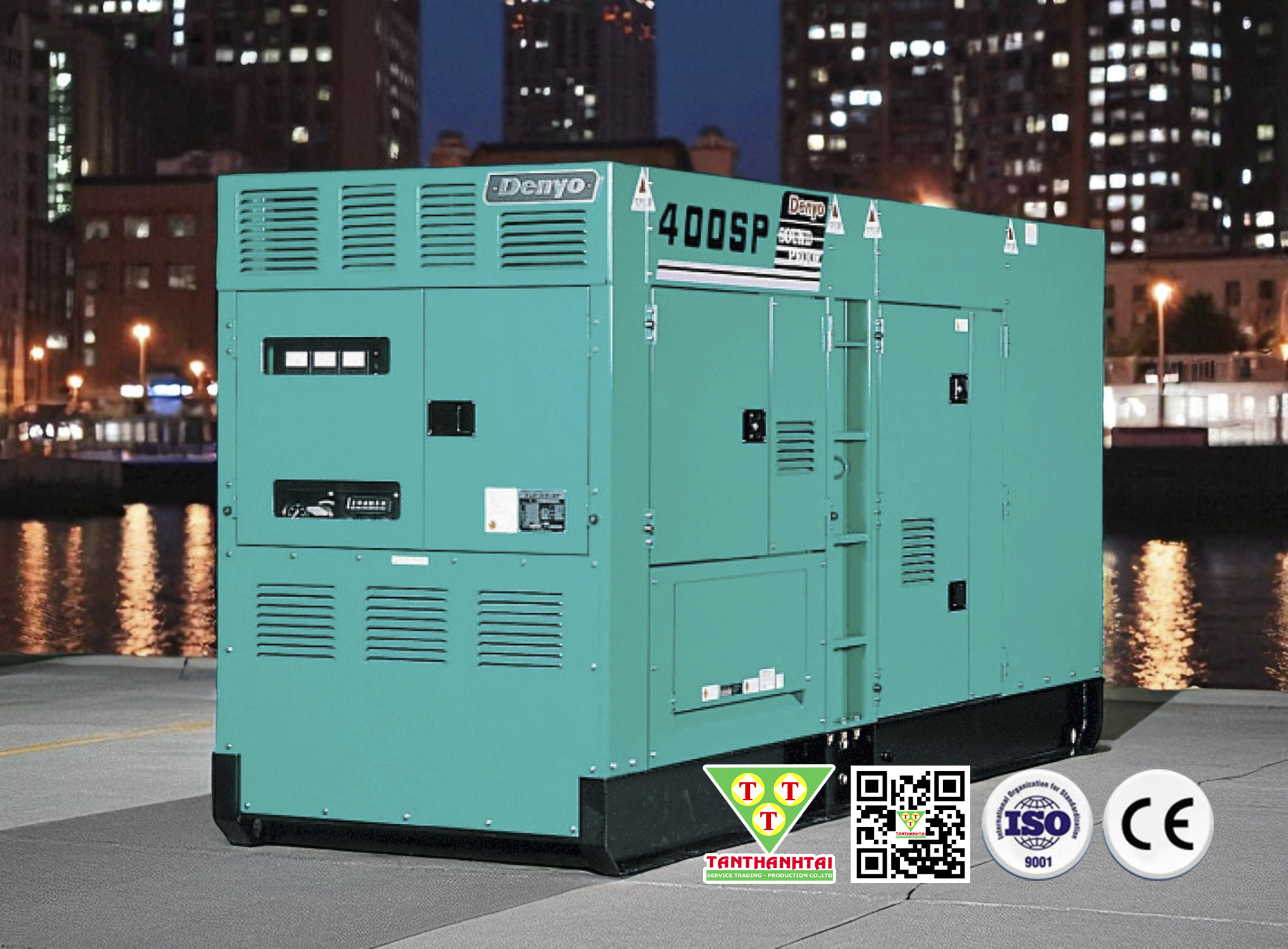 Máy phát điện DENYO 350kVA - Nhập khẩu mới 100%