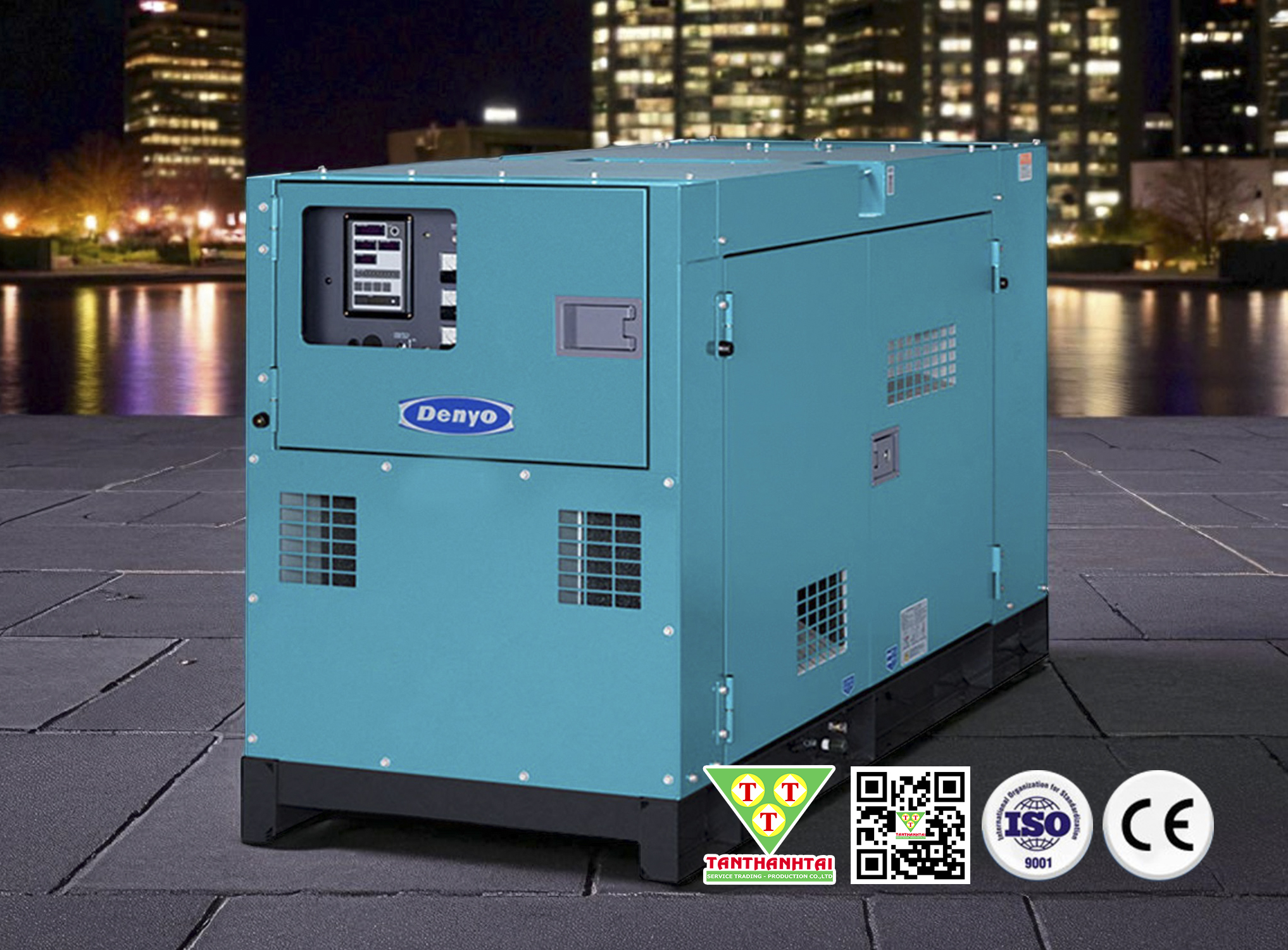 Máy phát điện DENYO 45kVA - Nhập khẩu mới 100%