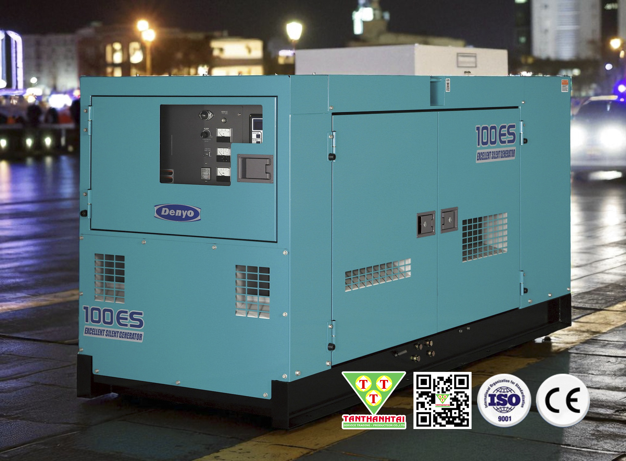 Máy phát điện DENYO 80kVA - Nhập khẩu mới 100%