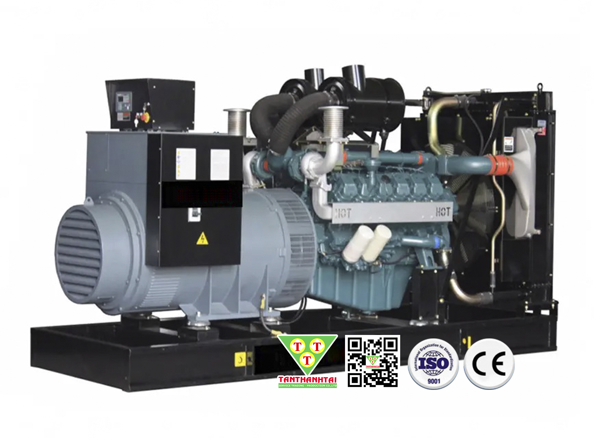 Máy phát điện HYUNDAI 410kVA - Nhập khẩu mới 100%