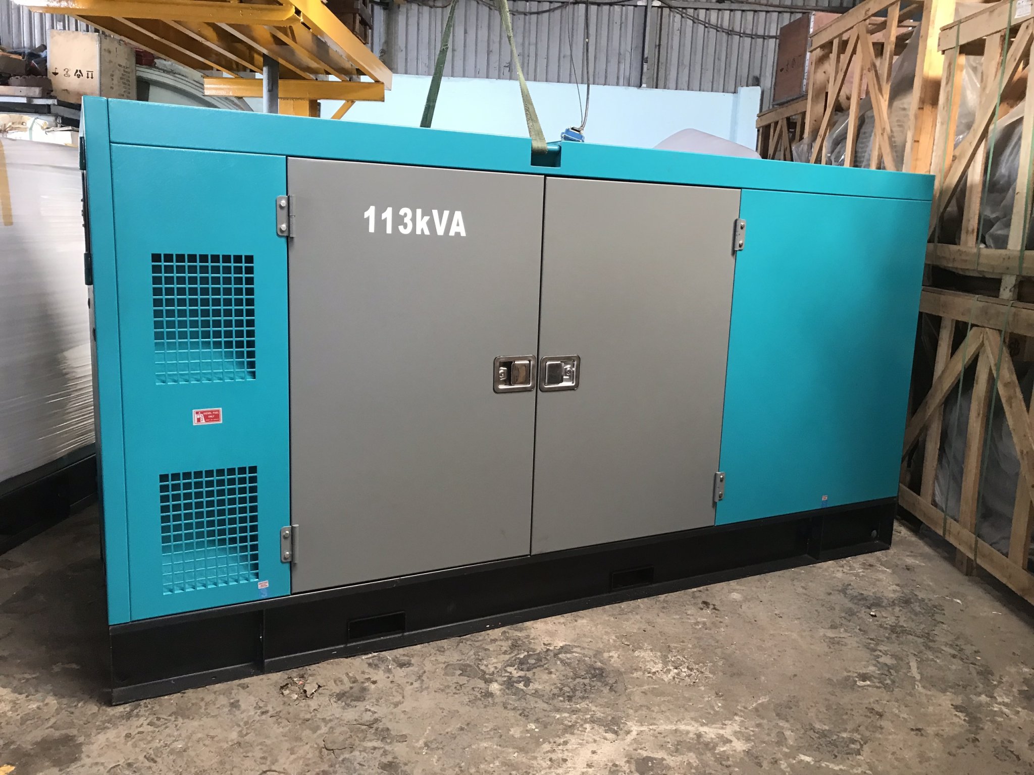 Máy phát điện mới YANMAR 113KVA