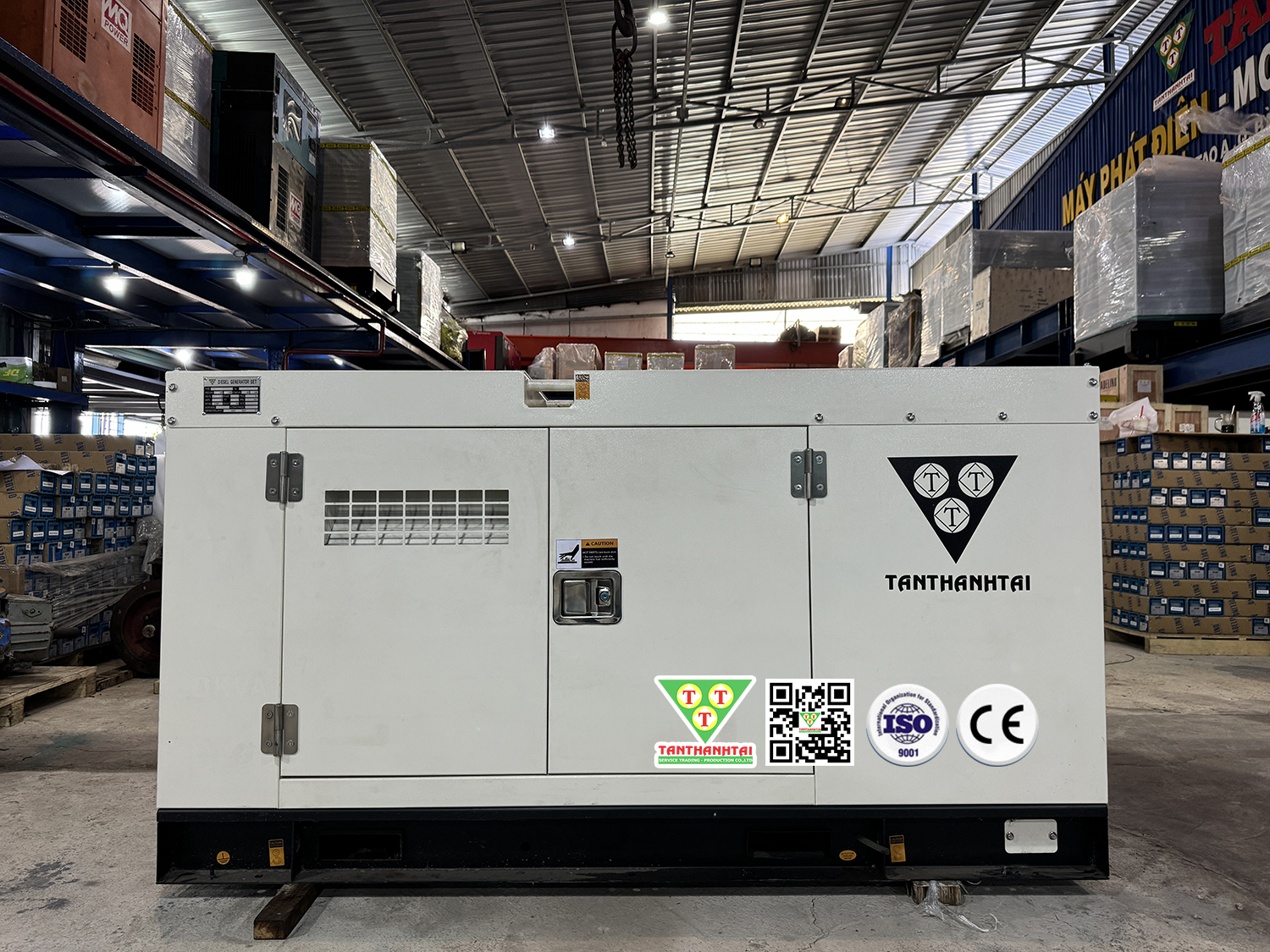 Máy phát điện sử dụng động cơ FAWDE 25KVA - Nhập khẩu mới 100% (Máy 3)