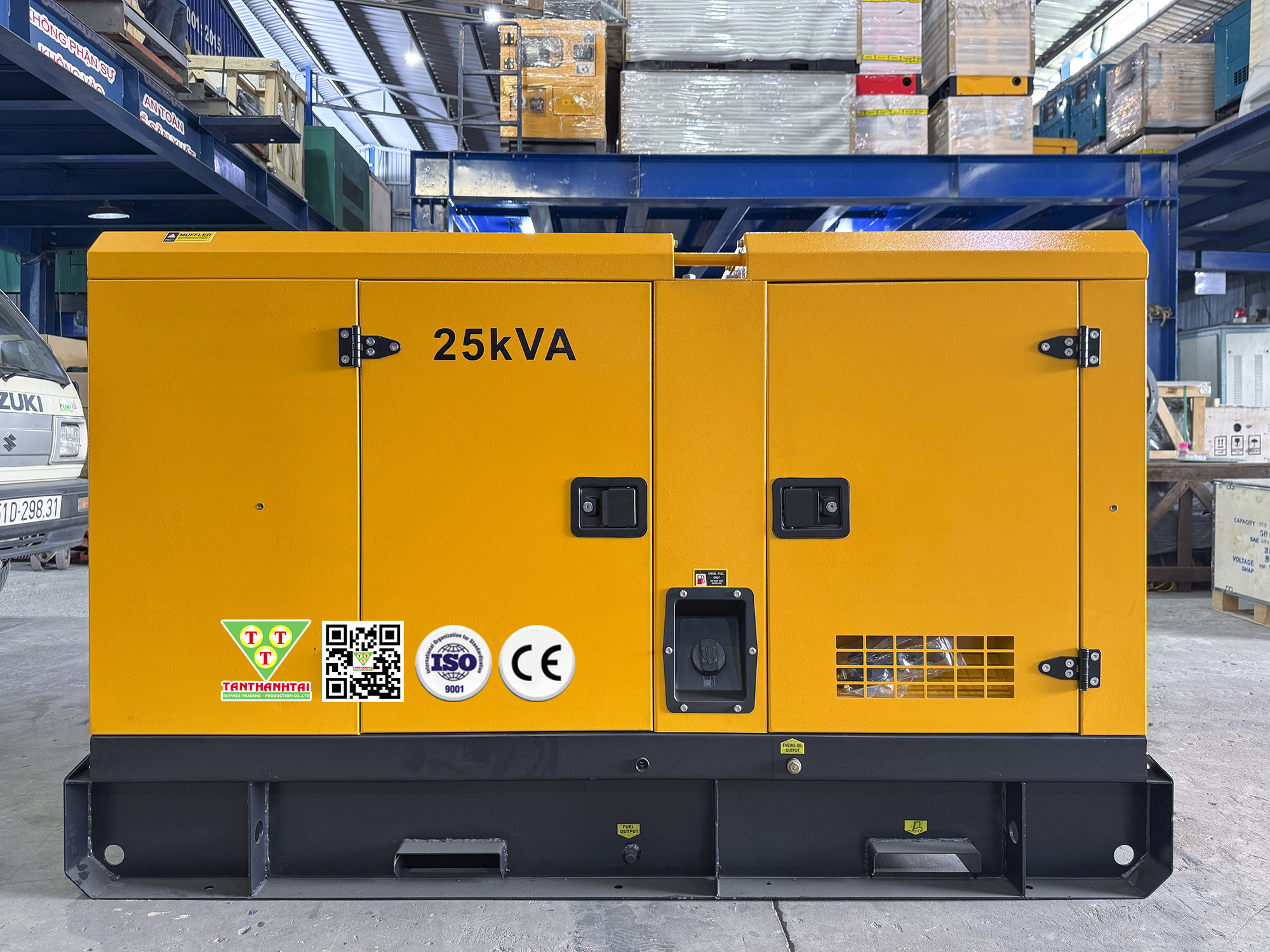 Máy phát điện Tân Thành Tài 25kVA sử dụng động cơ AOLING - Nhập khẩu mới 100% (New 4)