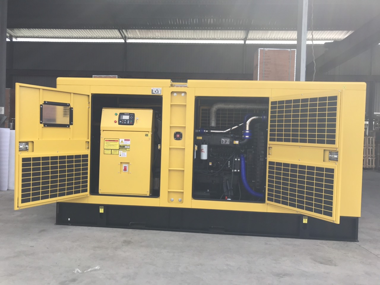 Phương pháp cách âm máy phát điện 